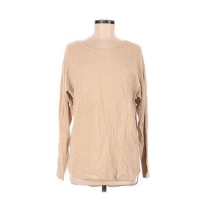 MICHAEL Michael Kors Tan Beige Long Sleeve Knit Top Size Medium M